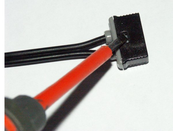 Stecker für Shimano-Nabendynamo / Plug for Shimano Dynamo